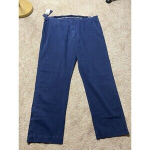 Polo Ralph Lauren big tall Mens 42x32 Salinger Relaxed Fit Chino Pants Navy NWT